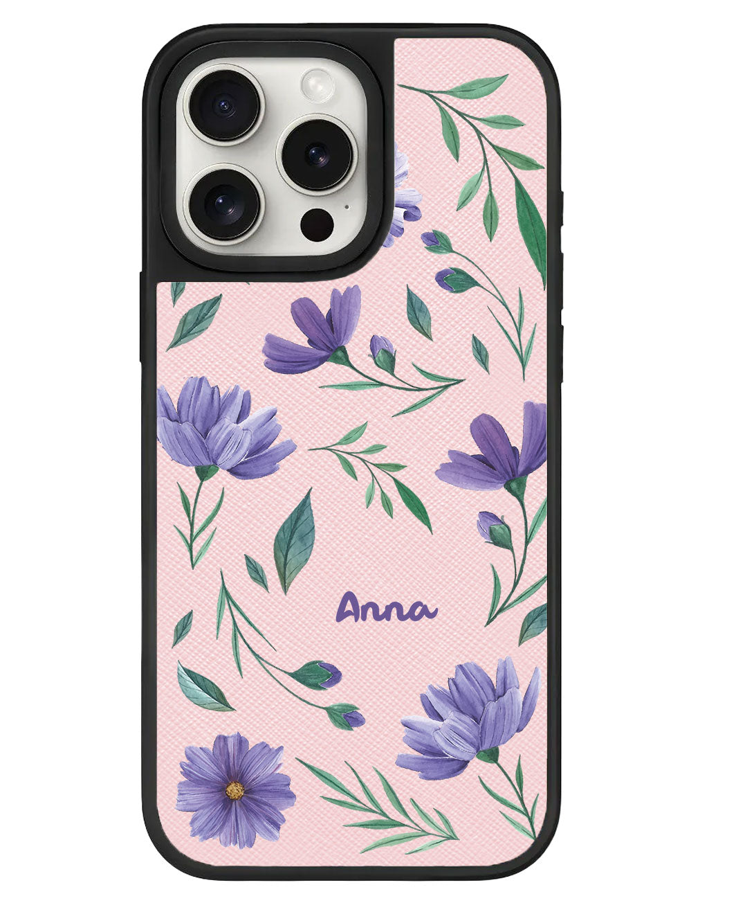 iPhone Leather Grip - February Violet