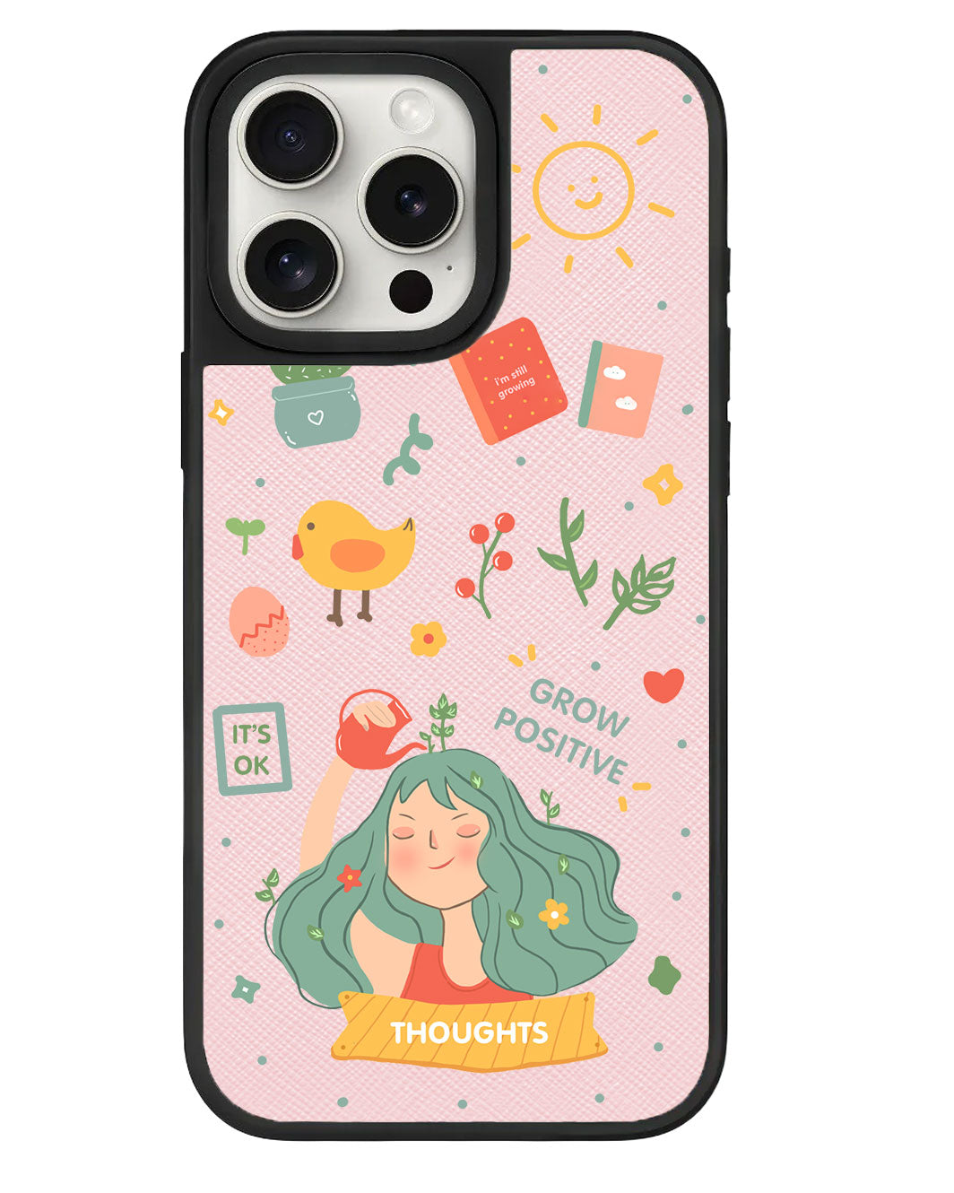 iPhone Leather Grip - Grow