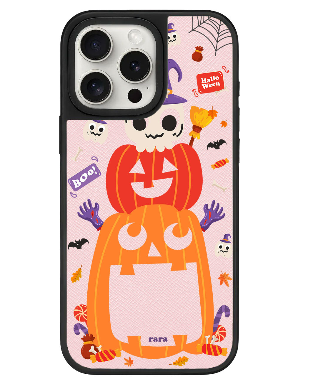 iPhone Leather Grip - Halloween