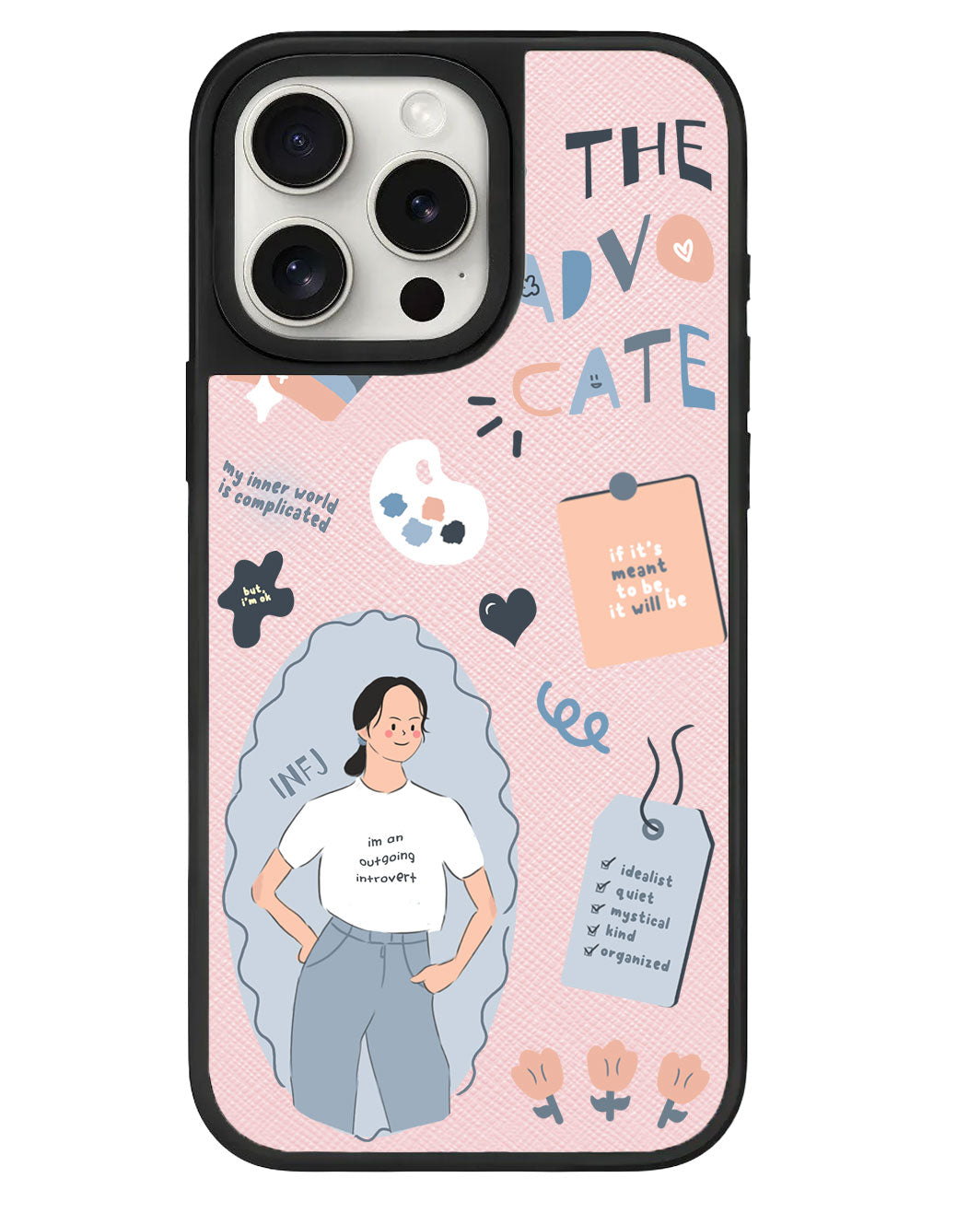 iPhone Leather Grip - INFJ