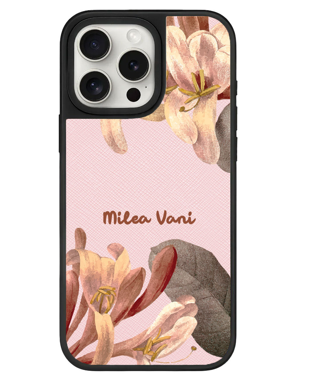 iPhone Leather Grip - June Honeysuckle