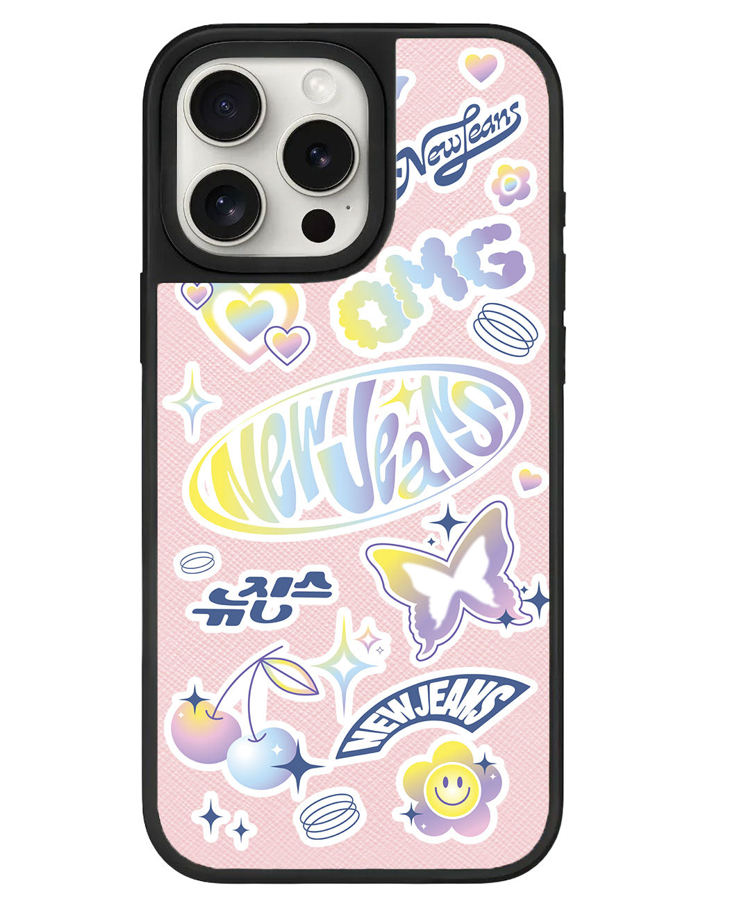 iPhone Leather Grip - New Jeans OMG 1.0