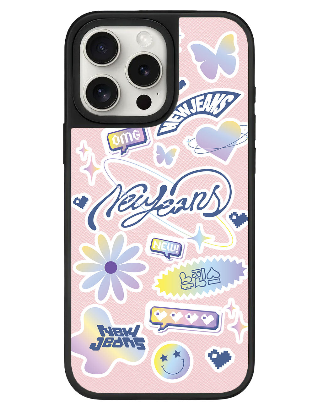 iPhone Leather Grip - New Jeans OMG 2.0