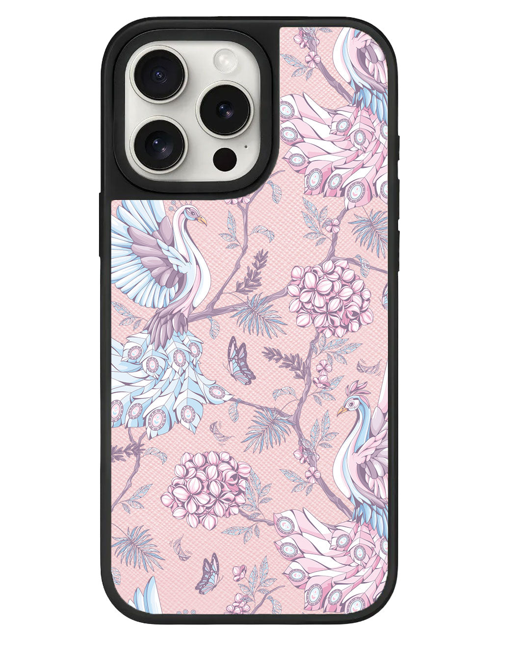 iPhone Leather Grip - Peacock 2.0