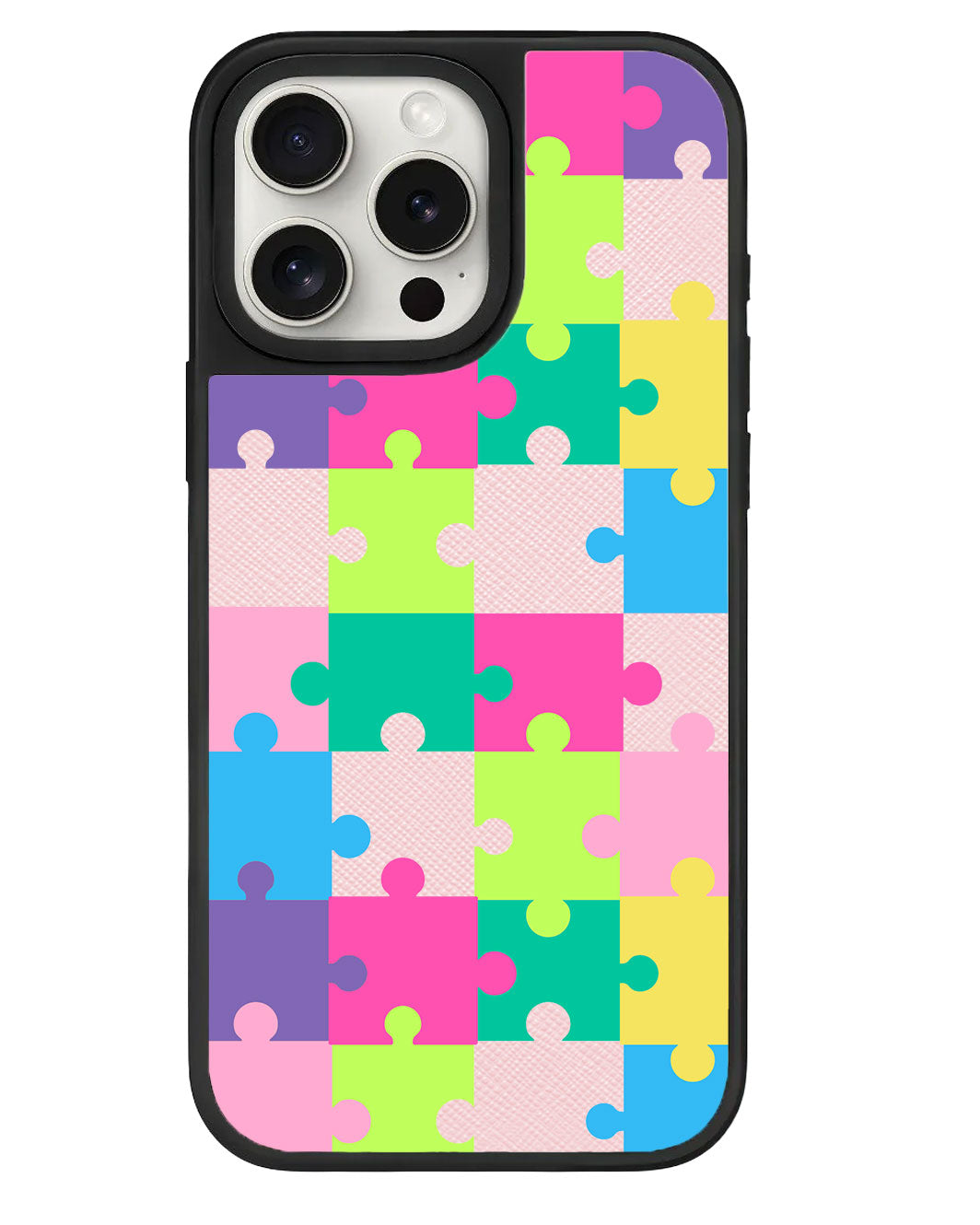 iPhone Leather Grip - Puzzle Piece