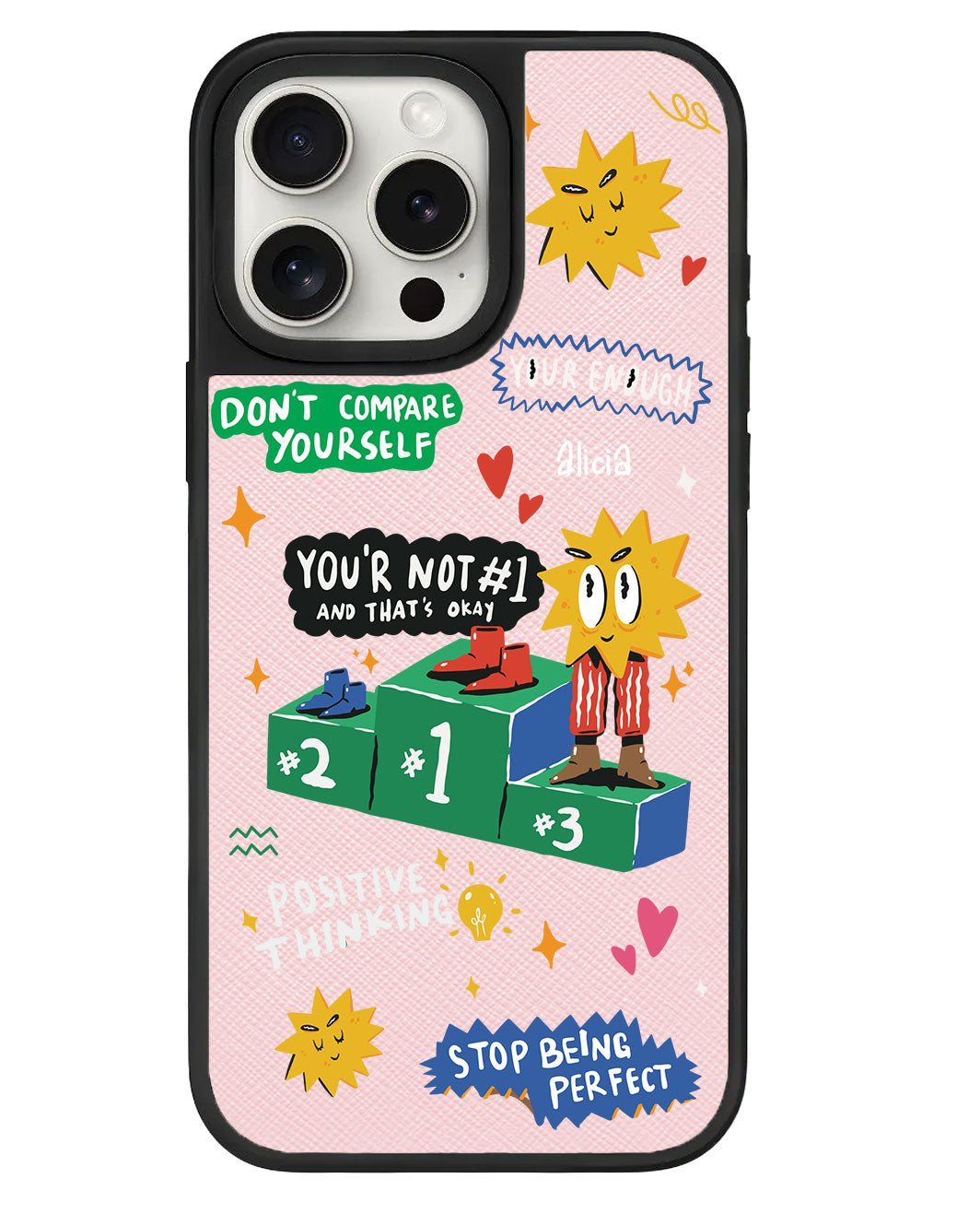 iPhone Leather Grip - Selfless Love 4.0