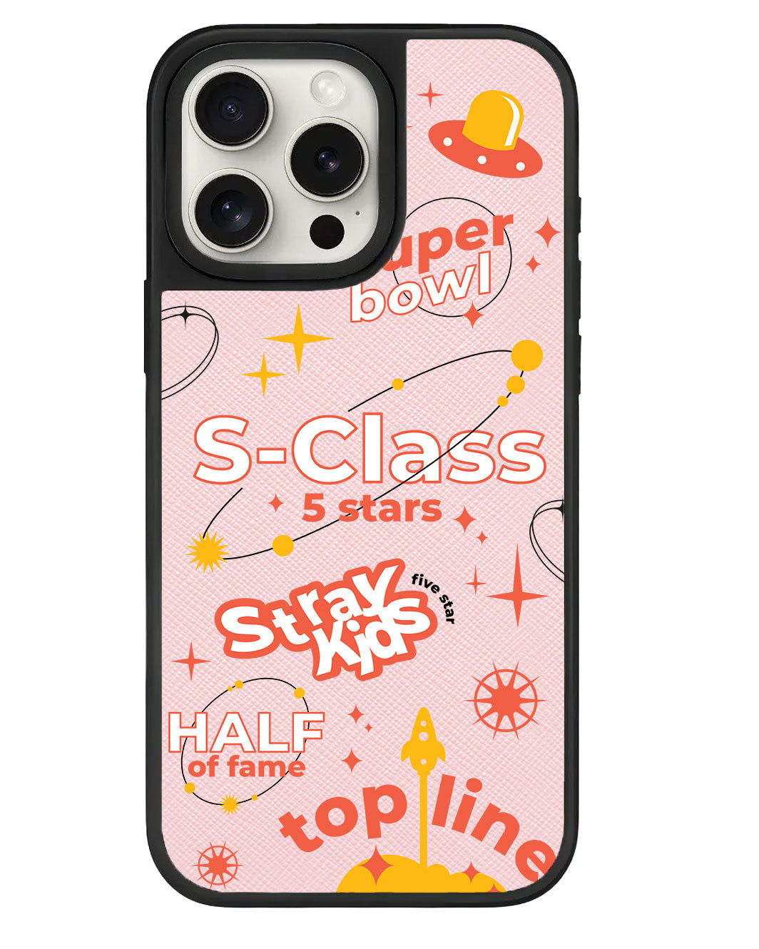 iPhone Leather Grip - Straykids 5 Stars