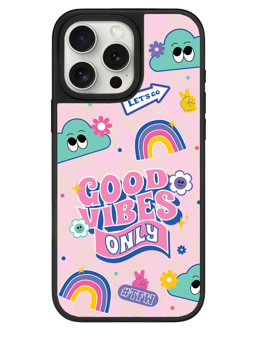 iPhone Leather Grip - TFW (Good Vibes)