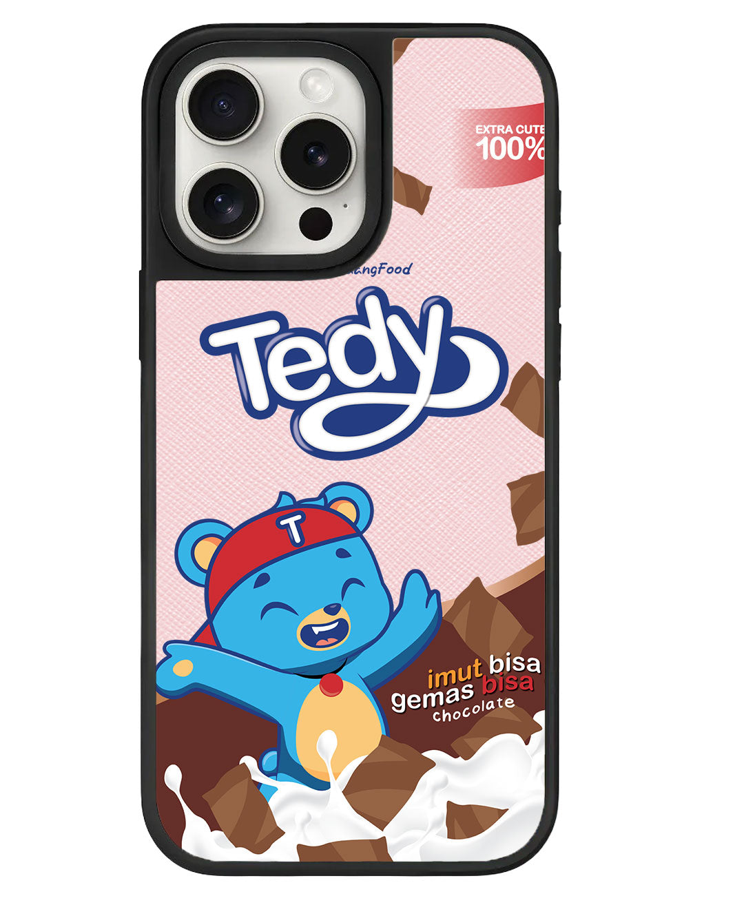 iPhone Leather Grip - Tedy