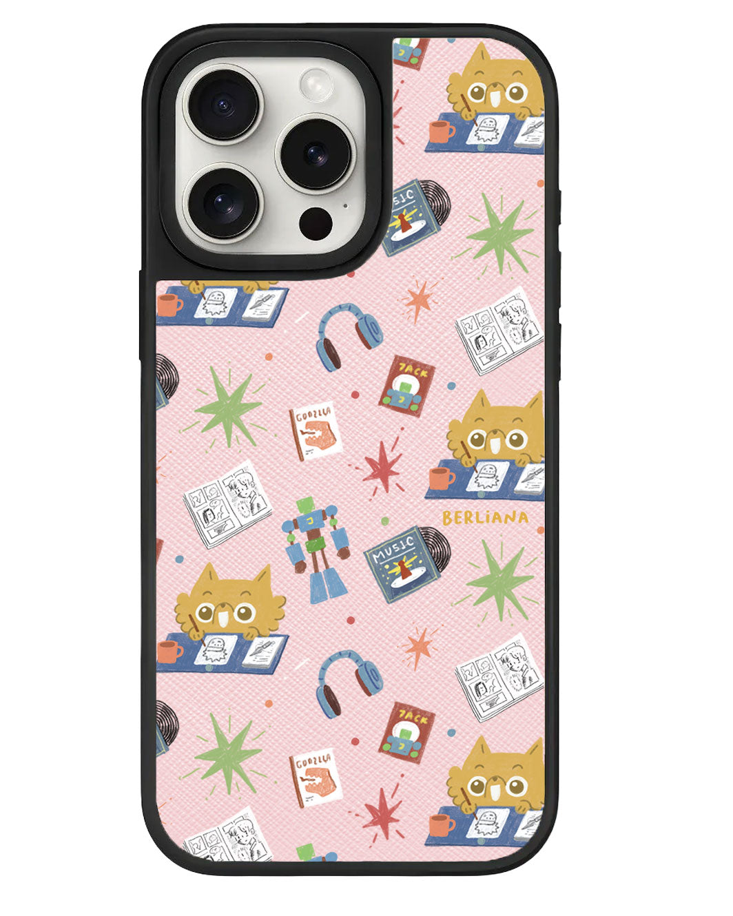 iPhone Leather Grip - Too Much Hobbies