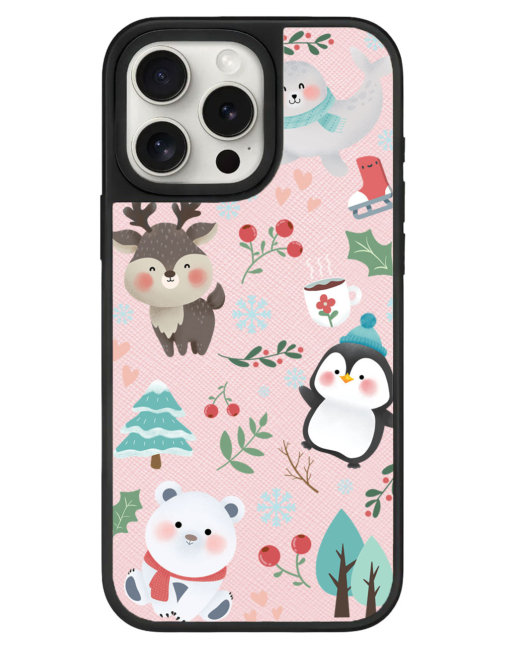 iPhone Leather Grip - Winter