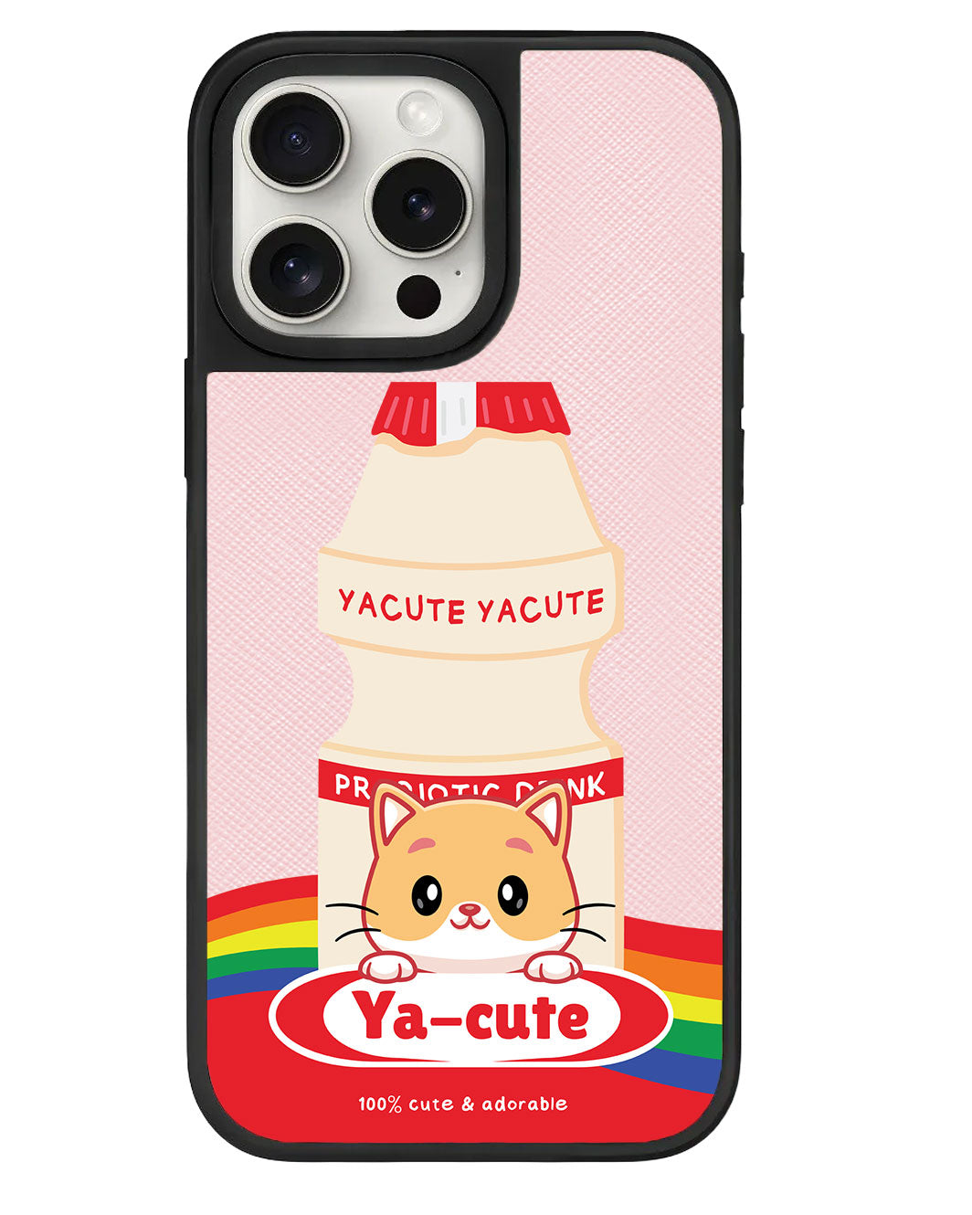 iPhone Leather Grip - Yacute Cat