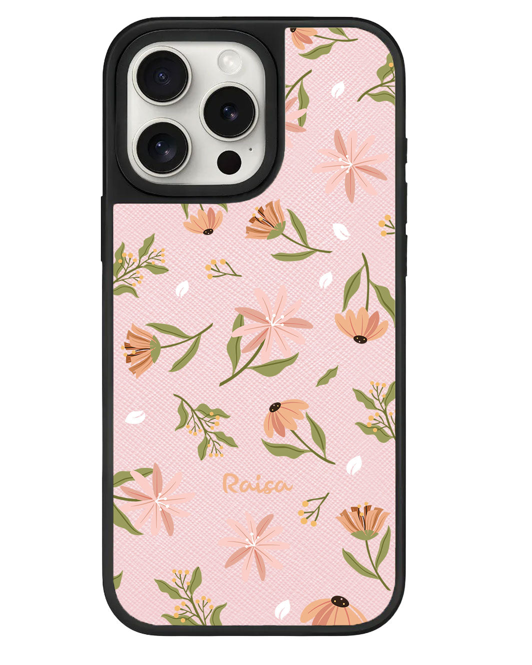 iPhone Leather Grip - Cosmos Flower