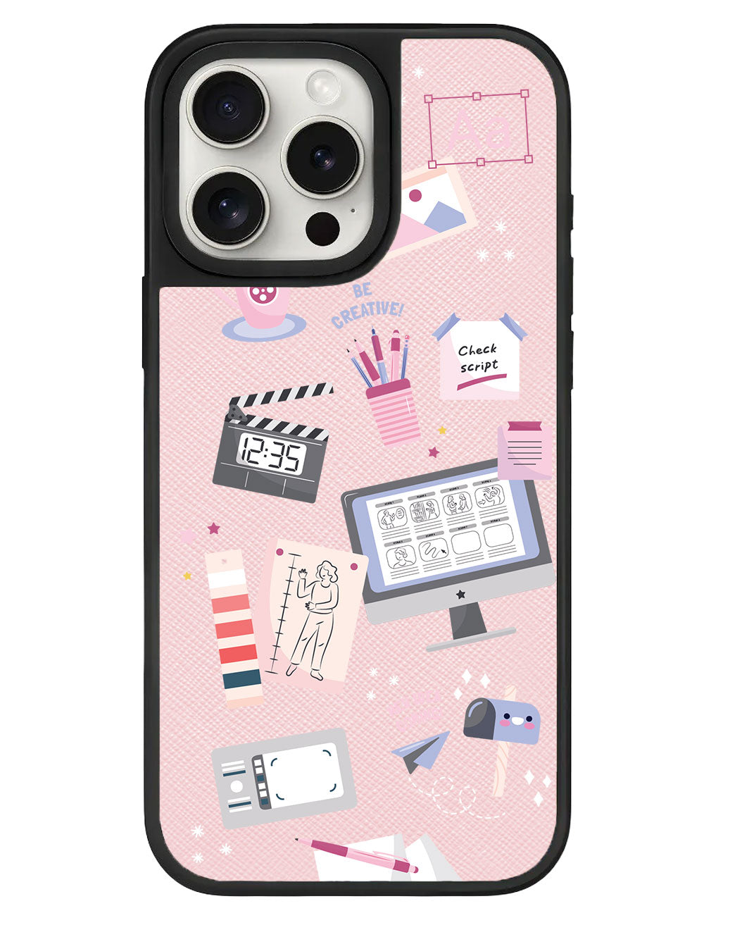 iPhone Leather Grip - Designer