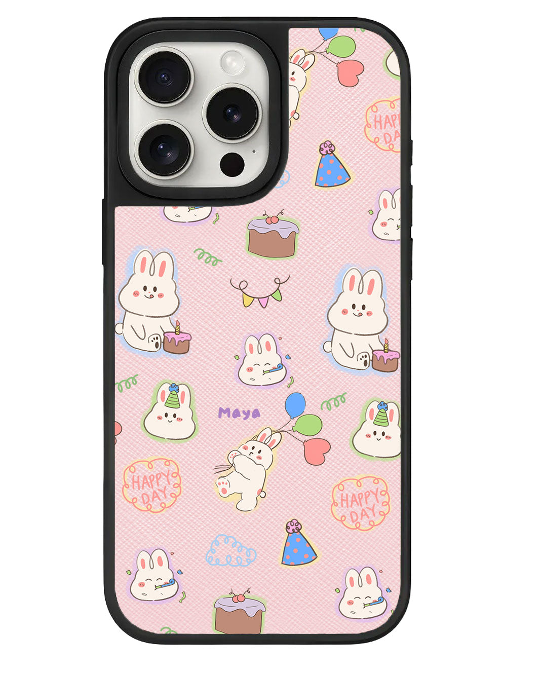 iPhone Leather Grip - Fun Party