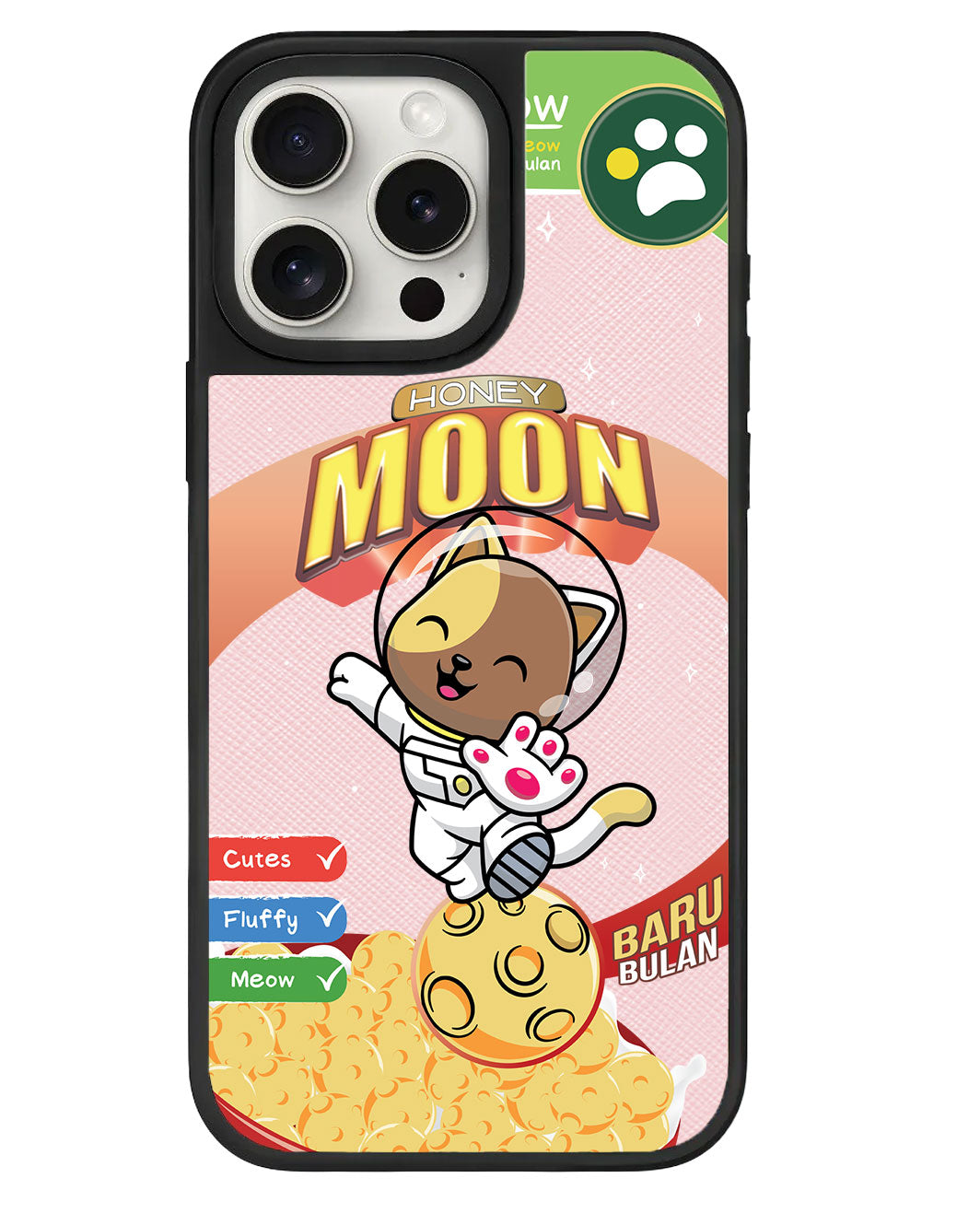 iPhone Leather Grip - Honey Moon