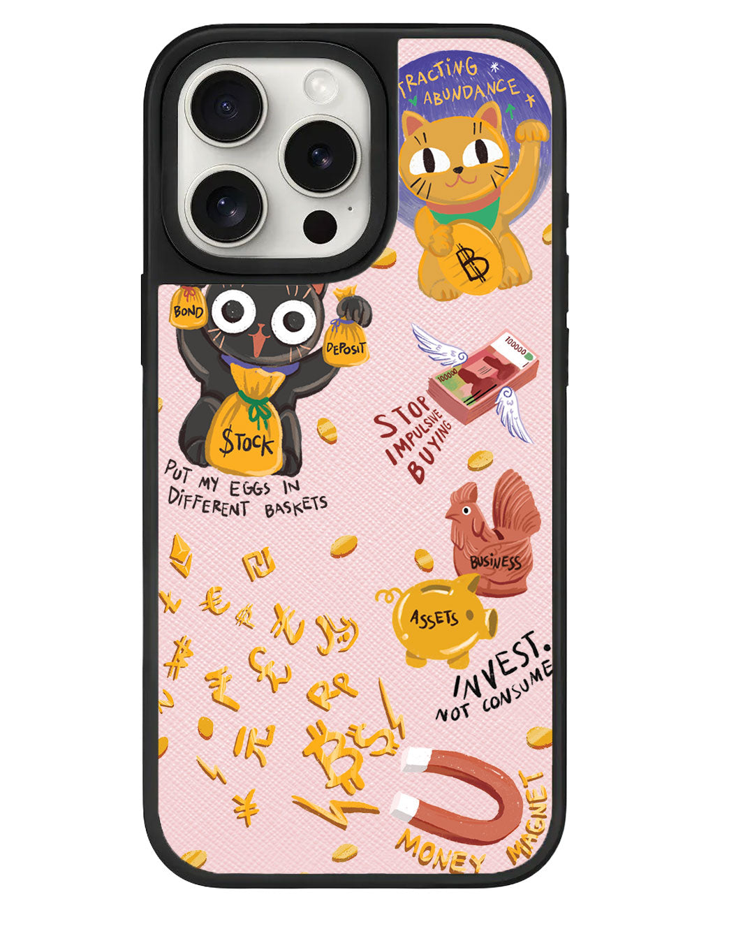 iPhone Leather Grip - I am... Money Magnet!!!!