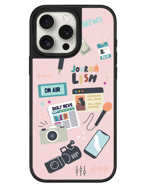 iPhone Leather Grip - Journalist