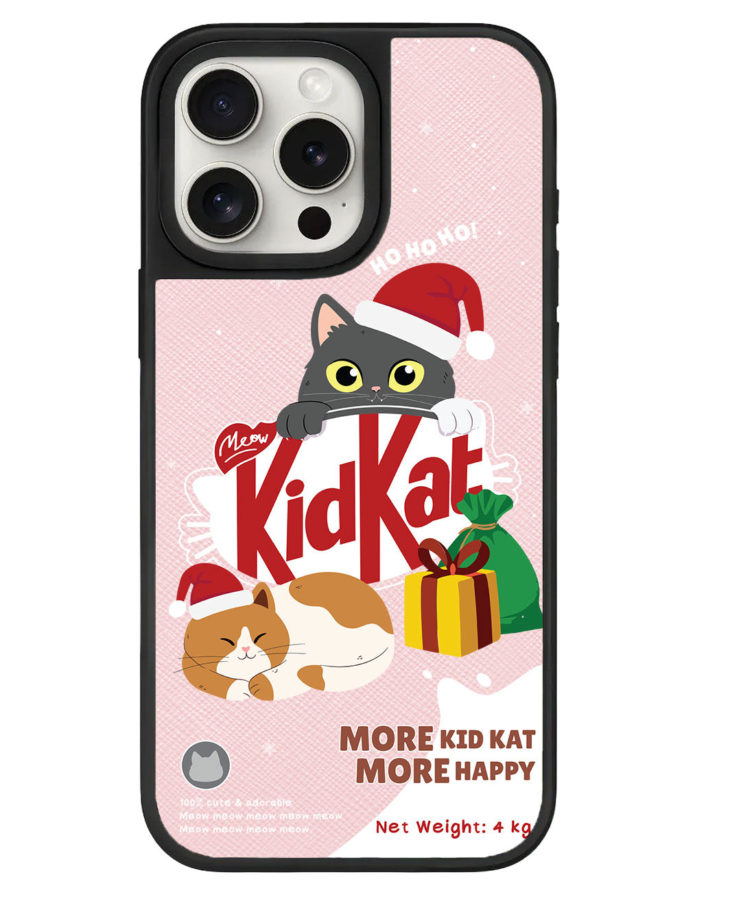 iPhone Leather Grip - Kidkat Christmas