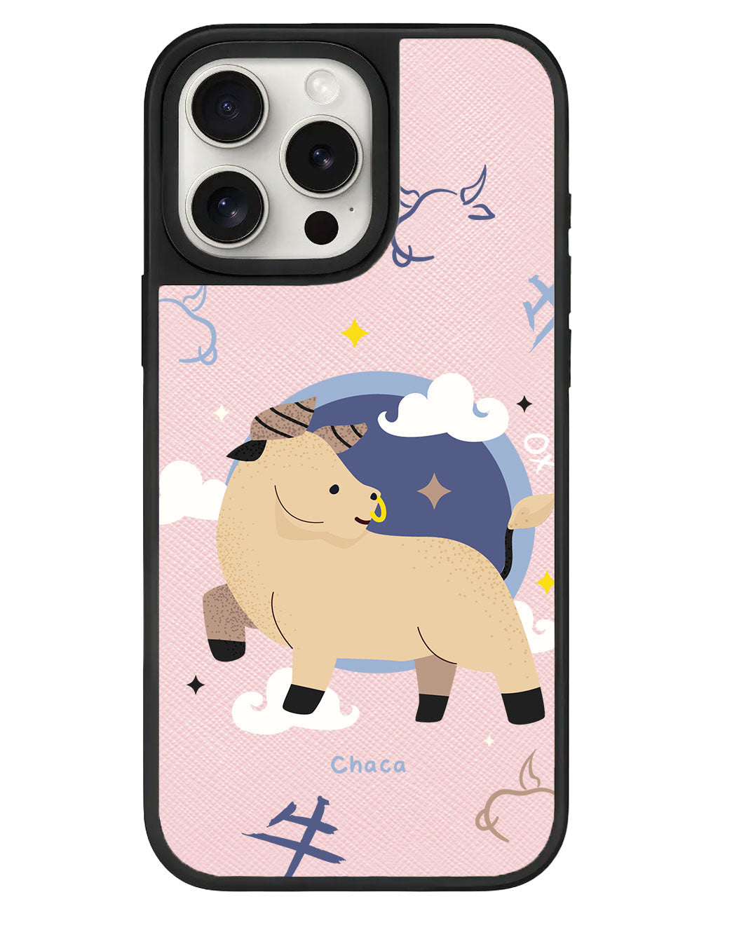iPhone Leather Grip - Ox (Shio / Chinese Zodiac)