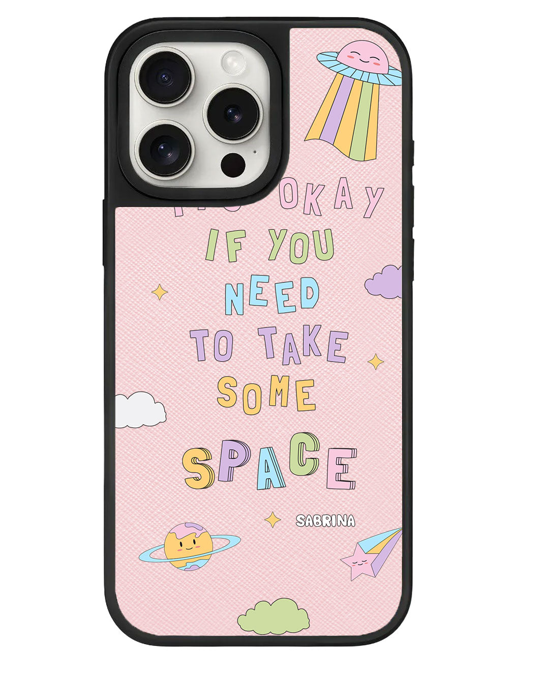 iPhone Leather Grip - Space