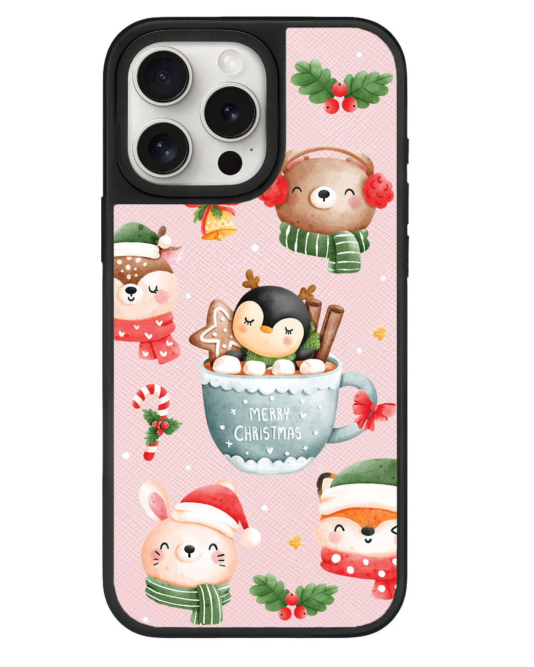 iPhone Leather Grip - Storybook Christmas 2.0