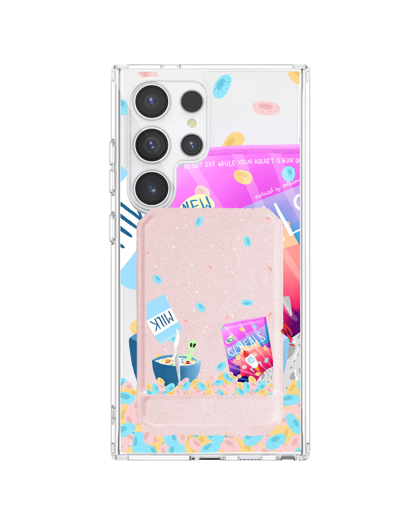 Android Magnetic Multifold Wallet - Cerealiens