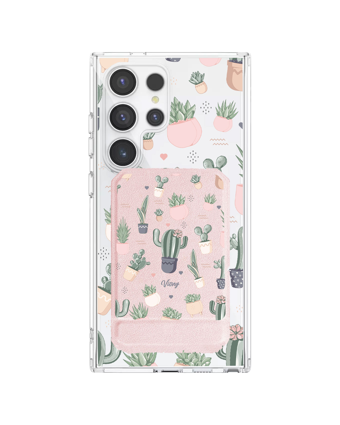 Android Magnetic Multifold Wallet - Cactus 2.0