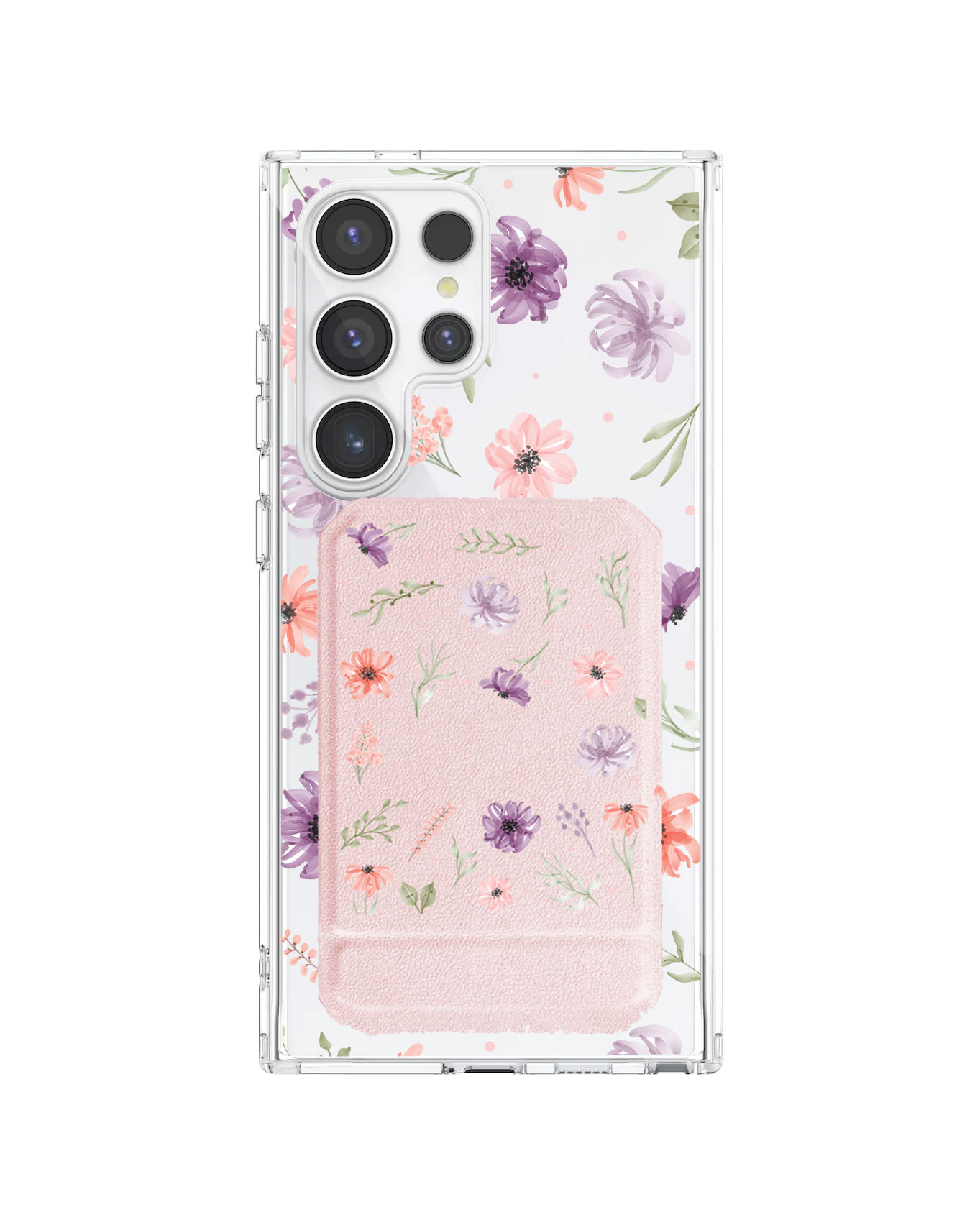 Android Magnetic Multifold Wallet - Botanical Garden 3.0