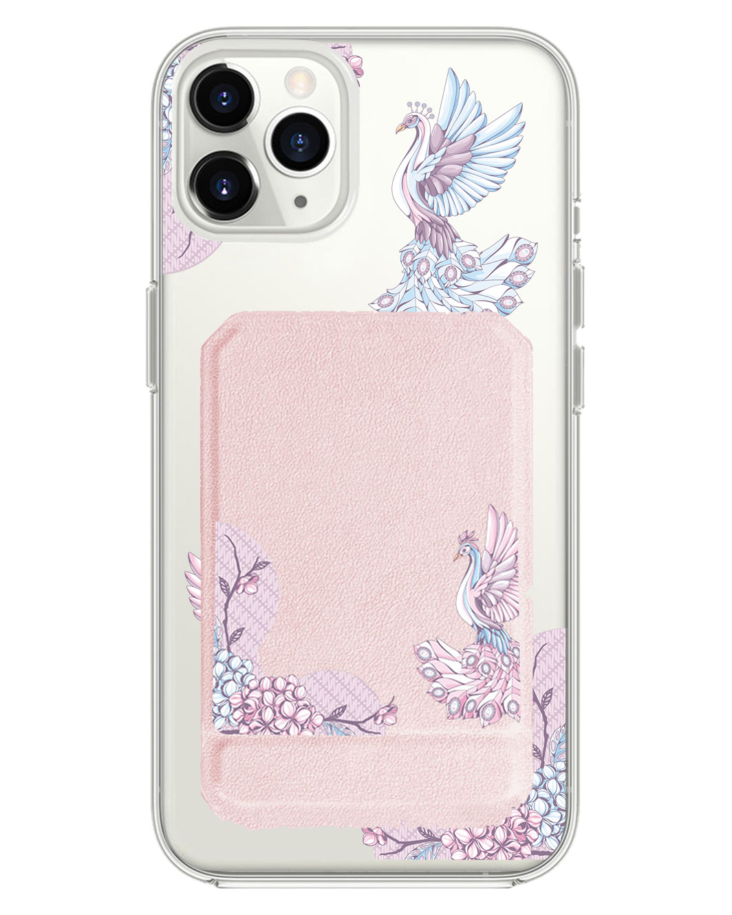 iPhone Magnetic Multifold Wallet - Peacock 2.0