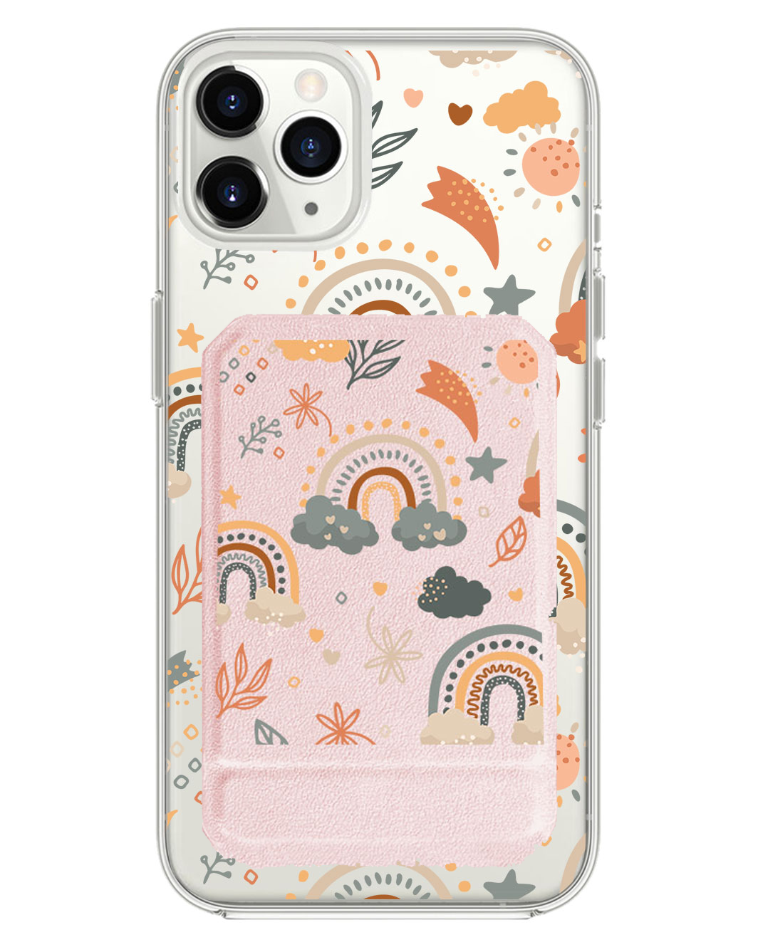 iPhone Magnetic Multifold Wallet - Boho 2.0