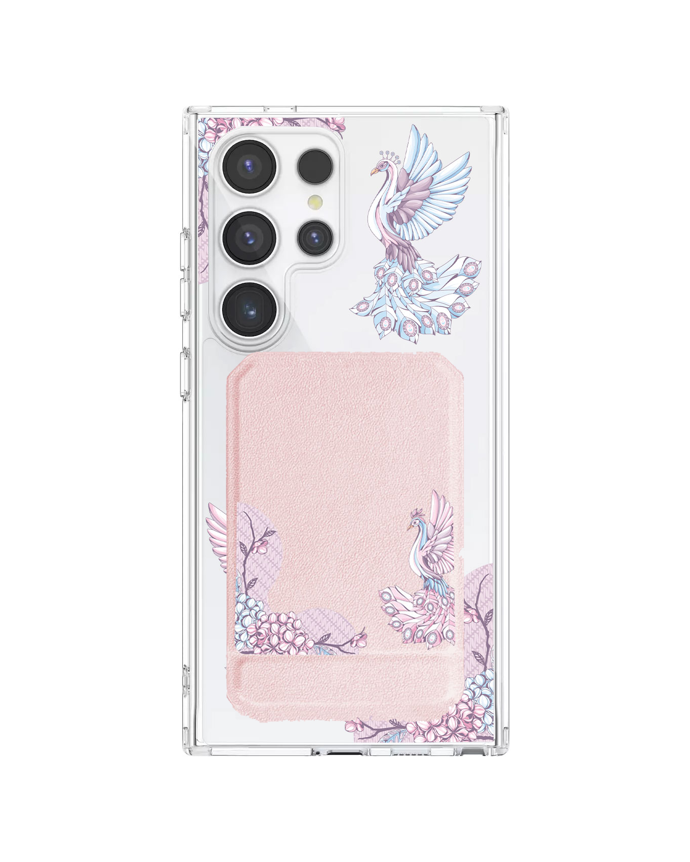 Android Magnetic Multifold Wallet - Peacock 1.0