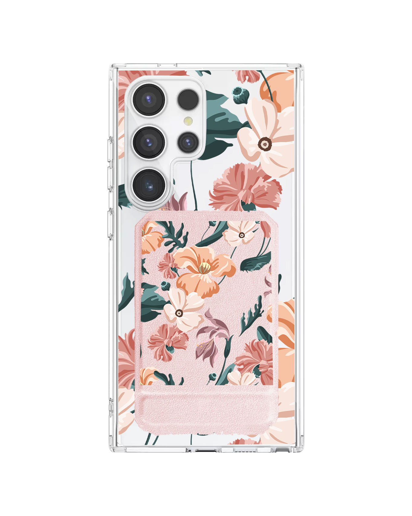Android Magnetic Multifold Wallet - Botanical Garden 1.0