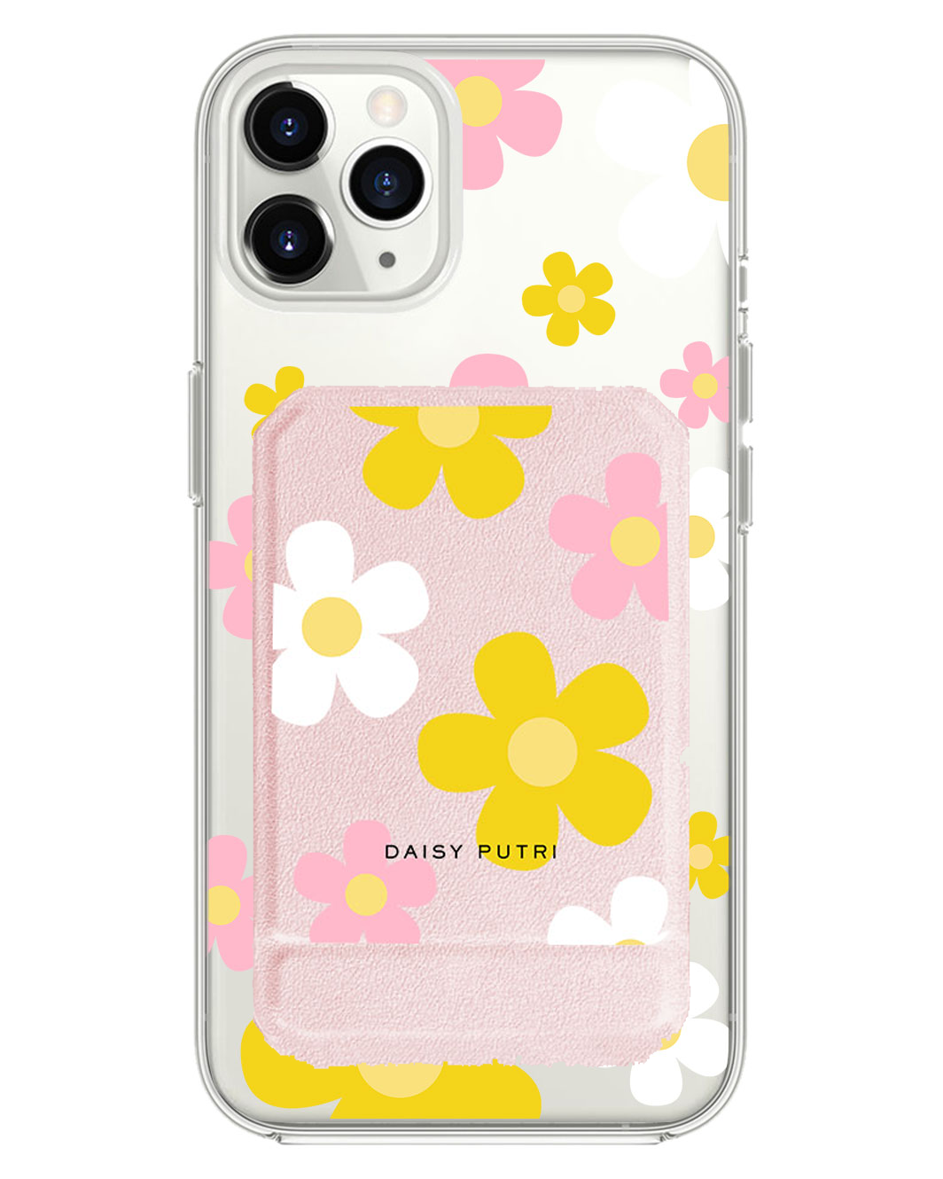 iPhone Magnetic Multifold Wallet - Daisy Fresh