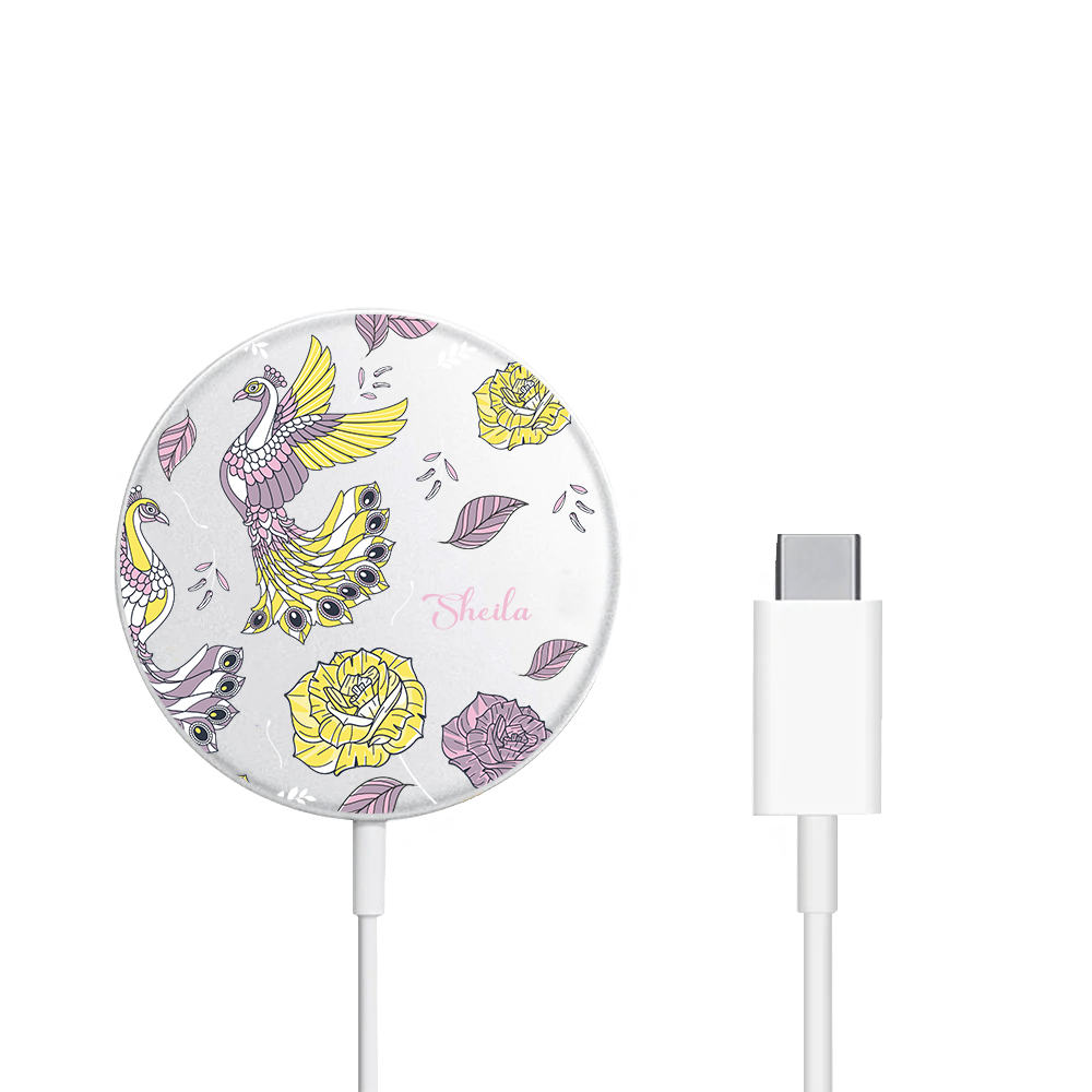 Magnetic Wireless Charger - Bird of Paradise 4.0