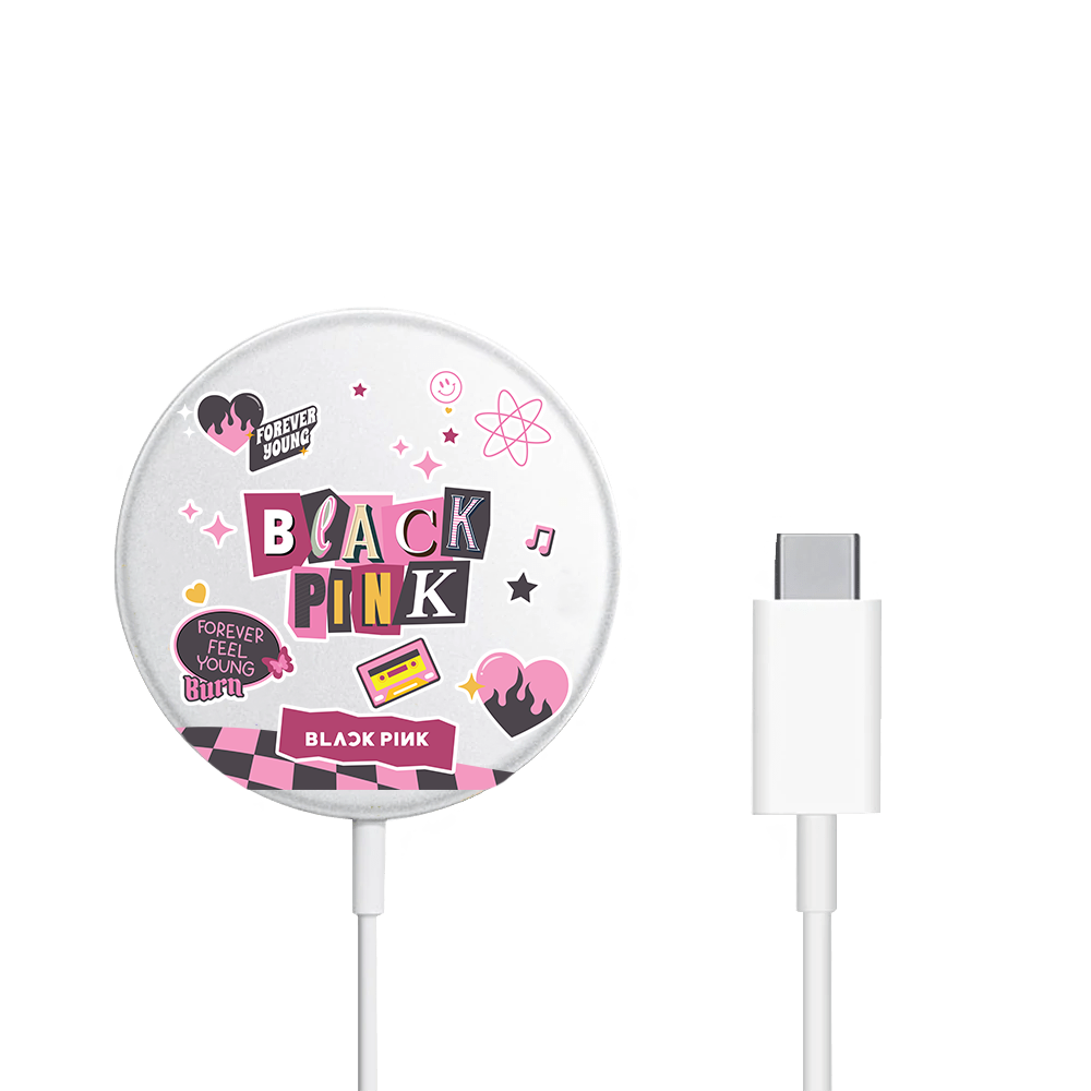 Magnetic Wireless Charger - Blackpink Forever Young