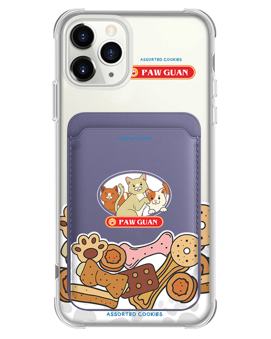 iPhone Magnetic Wallet Case - Pawguan Cat