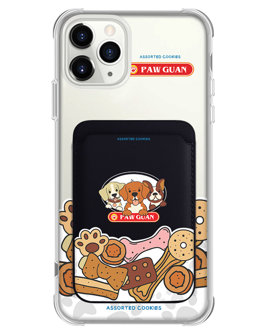 iPhone Magnetic Wallet Case - Pawguan Dog