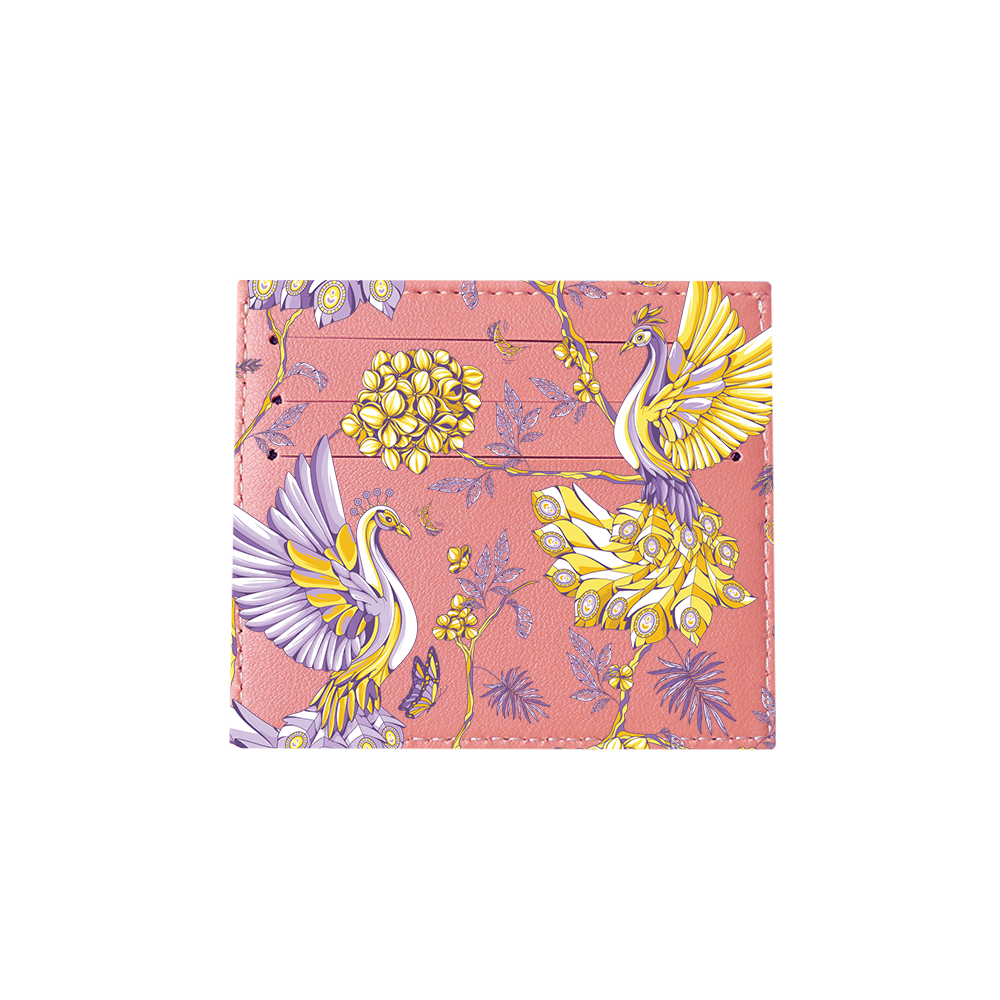 6 Slots Card Holder - Peacock 3.0