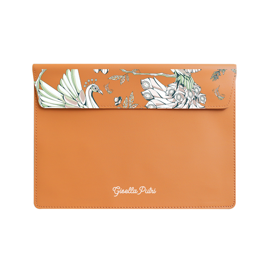 Vegan Leather Sleeve - Peacock 4.0