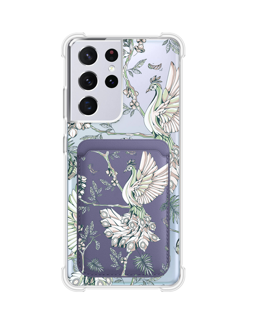 Android Magnetic Wallet Case - Peacock 4.0