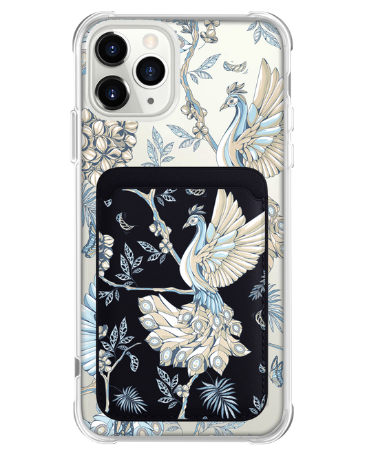 iPhone Magnetic Wallet Case - Peacock 5.0