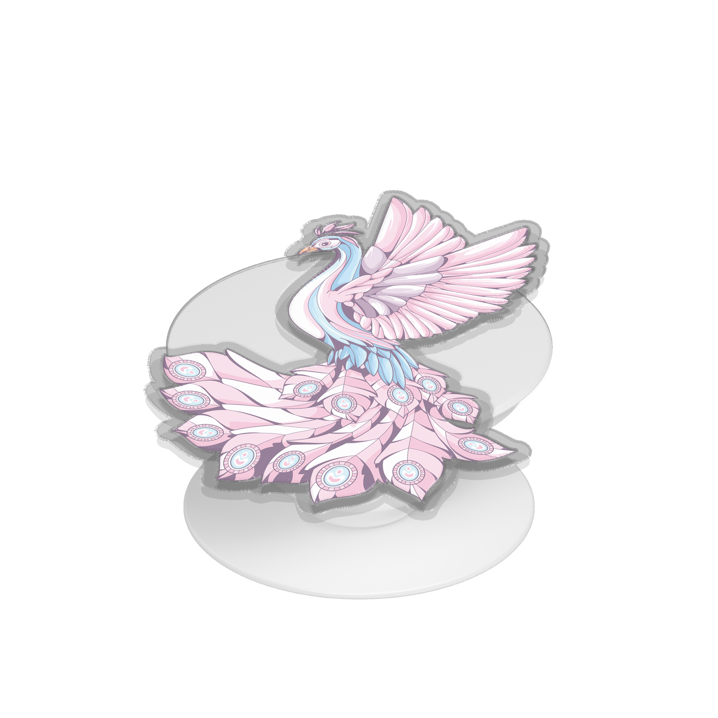 Pop Up Grip - Peacock