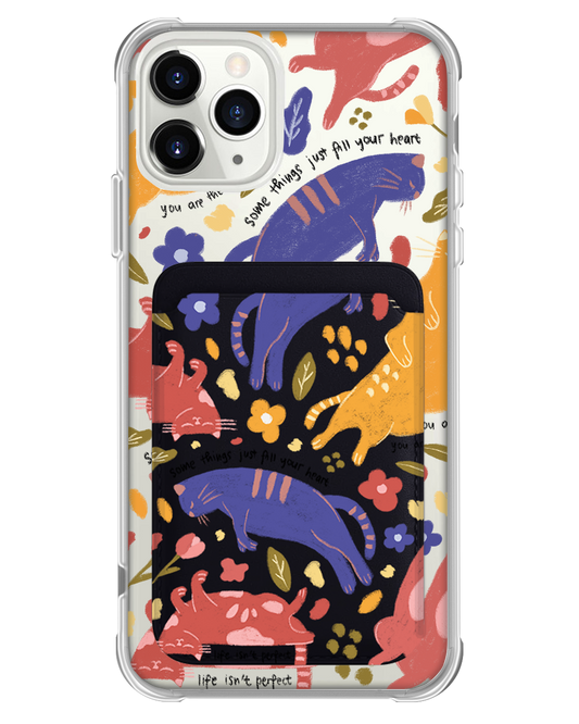 iPhone Magnetic Wallet Case - Pet Lovers