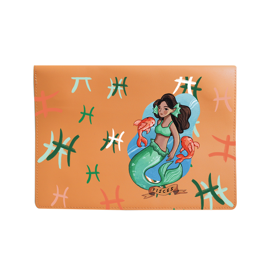 Vegan Leather Sleeve - Pisces