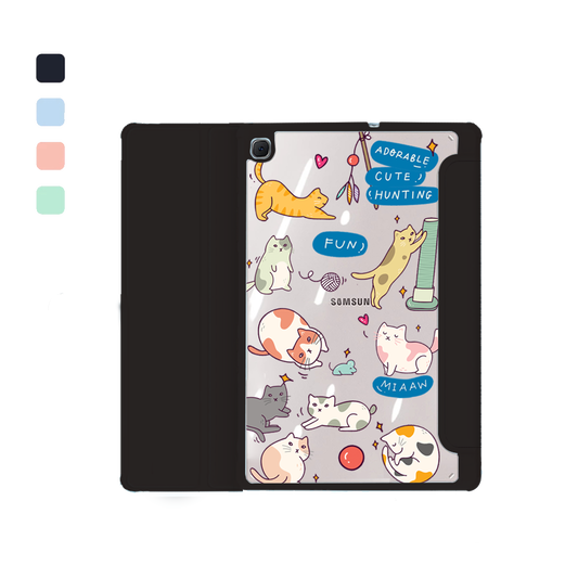 Android Tab Flipcover - Playful Cat 2.0