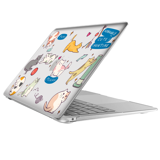 MacBook Snap Case - Playful Cat 2.0
