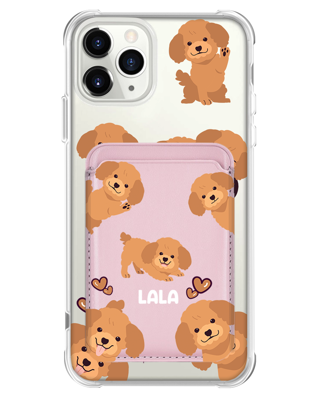iPhone Magnetic Wallet Case - Poodle Squad 1.0