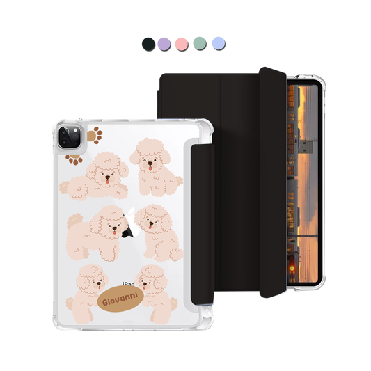 iPad Macaron Flip Cover - Poodle Squad 2.0