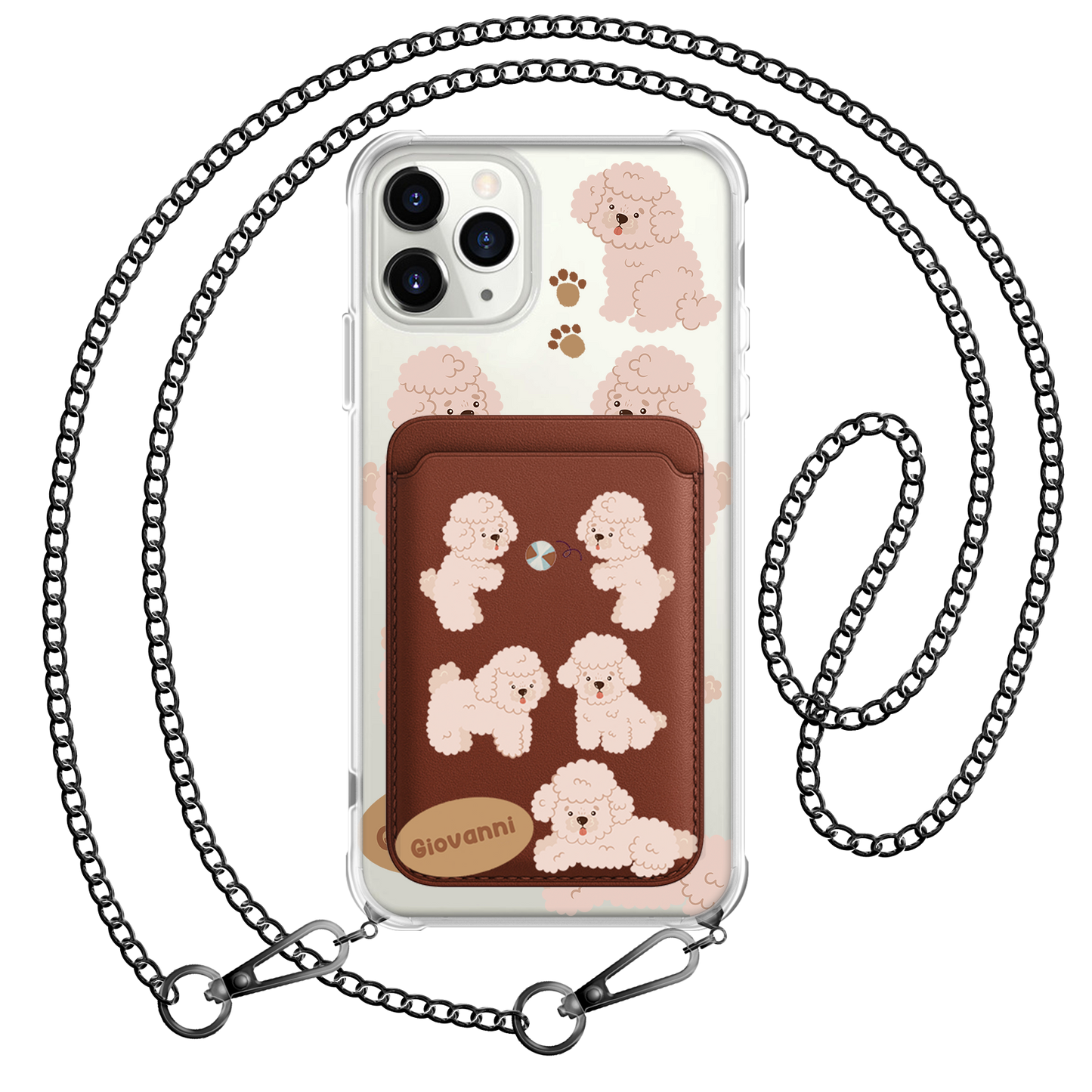 iPhone Magnetic Wallet Case - Poodle Squad 2.0